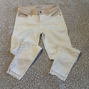 Dear John Joyrich Women's Cream Skinny Jeans